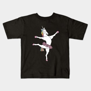 Tht Dance Unicorn T Shirts Kids T-Shirt